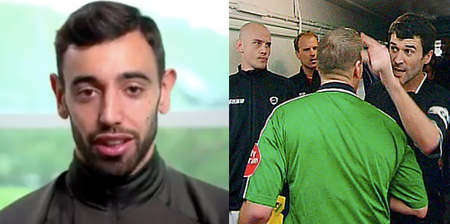 Bruno Fernandes watched Keane vs Vieira tunnel bust-up ahead of Arsenal game