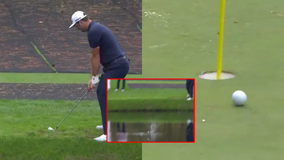 Jon Rahm sinks mind blowing hole-in-one at The Masters