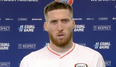 Matt Doherty awarded man of the match playing left back, says he has no problem playing there