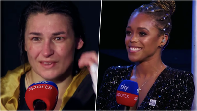 Sky Sports pundit calls out Katie Taylor during live broadcast