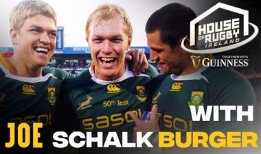 Springbok legend Schalk Burger delivers the goods on House of Rugby Ireland