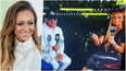 Kate Abdo steals the show at Garcia-Campbell with bizarre compliment