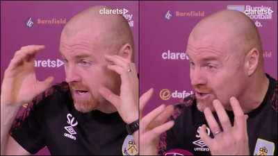 Sean Dyche the entertainer…you love to see it