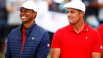 Bryson DeChambeau on text Tiger Woods sent before Arnold Palmer victory