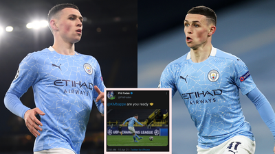 Phil Foden reportedly unhappy about tweet sent by management team after Champions League win