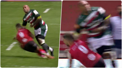 John Cooney KO’ed by Nemani Nadolo during Ulster semi-final