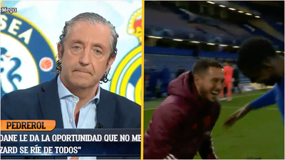 You’d swear the world was ending as Spanish tv host goes after Eden Hazard