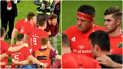 Departing players lead spine-tingling ‘Stand Up And Fight’ as lights go out at Thomond