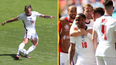 ‘Yorkshire Pirlo’ star of the show as England exorcise World Cup demons