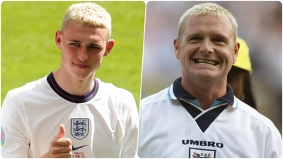 Paul Gascoigne reckons he was a better player than Foden, even when he was drunk