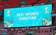 Denmark and Belgium to kick ball out of play in 10th minute as Christian Eriksen tribute