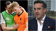 Gary Neville does not spare Matthijs De Ligt after Dutch crash out