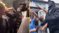 Stormzy keeps promise and shows up at house party after England win