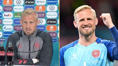 Kasper Schmeichel fires back after being asked about “It’s coming home”