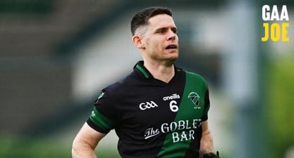 39 years old and out at centre back, Stephen Cluxton looks fit as a fiddle