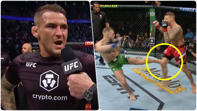 Dustin Poirier reveals the moment Conor McGregor first damaged his ankle