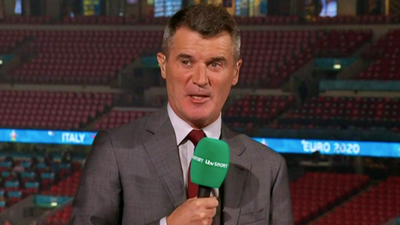 It was left to Roy Keane to lift England’s spirits, last night