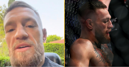 Conor McGregor says he was injured going into Dustin Poirier fight