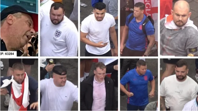 Police release images of men wanted in connection to Euro 2020 final chaos