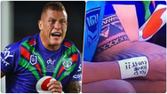 Rugby League star fined $5,000 after TV cameras pick up obscene motivational message