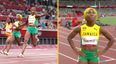 Jamaica teammates are as frosty after Thompson-Herah’s history-making 100m win