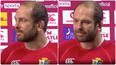 Emotional Alun Wyn Jones can’t get the words out after Lions heartache