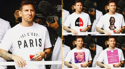 FootballJOE Photoshop Challenge #4: Lionel Messi’s PSG t-shirt