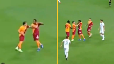 Galatasaray player goes full Lee Bowyer…never go full Lee Bowyer