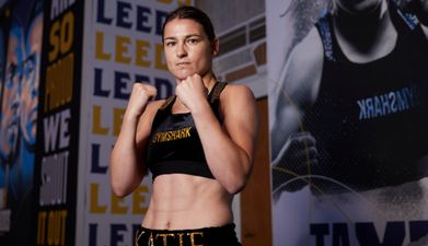 “The atmosphere’s going to be electric” – Katie Taylor is excited to fight in her favourite football team’s city