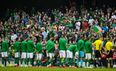 Hearing the fans singing Amhrán na bhFiann for the first time in two years was spine tingling