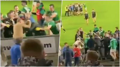 Mass brawl breaks out at end of Laois senior football clash