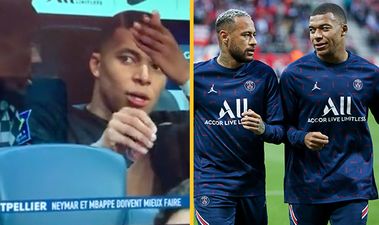 Kylian Mbappe caught on camera complaining about Neymar