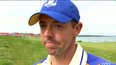 Rory McIlroy breaks down in tears after winning point for Team Europe