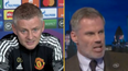 Ole Gunnar Solskjaer responds to stinging Jamie Carragher criticism