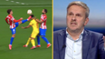 “Ah, come on!” – Richie Sadlier and Didi Hamann couldn’t even agree to disagree on Griezmann’s red