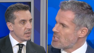 Carragher and Neville claim a Liverpool win will put Man Utd out of the title race