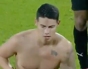 James Rodriguez loses his head and gets two quickfire yellows for Al Rayyan