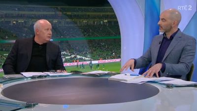 Richie Sadlier and Liam Brady disagree over new contract for Stephen Kenny