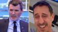 Gary Neville had the best reaction to Jamie Carragher and Roy Keane argument