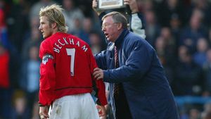 David Beckham Alex Ferguson