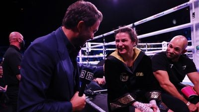 Eddie Hearn reveals details of ‘biggest fight in women’s boxing’ after Katie Taylor win