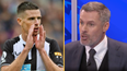 Jamie Carragher tears into Ciaran Clark after “absolutely shocking” error against Manchester City