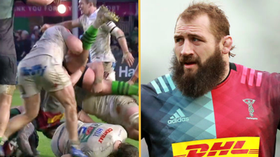 Joe Marler settles matters on the pitch after shocking red card clear-out