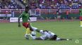 Defender avoids nailed-on red card, 38 seconds into Africa Cup of Nations opener