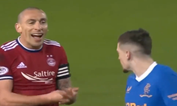 Scott Brown waves off Rangers’ Ryan Kent after red card