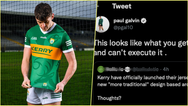 Paul Galvin is not one bit impressed with the new Kerry jersey