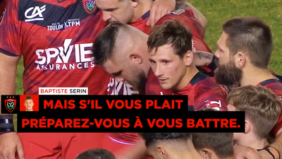 “We are in survival mode now” – TV footage captures intense Toulon team huddle