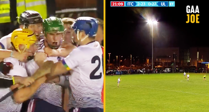 Michael Kiely breaks IT Carlow hearts with ridiculous top-spinning free from 45 yards