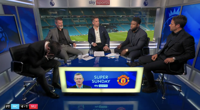 Micah Richards and Gary Neville involved in heated argument live on Sky Sports