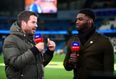 Micah Richards unexpectedly thrust into co-commentary debut by audio issue